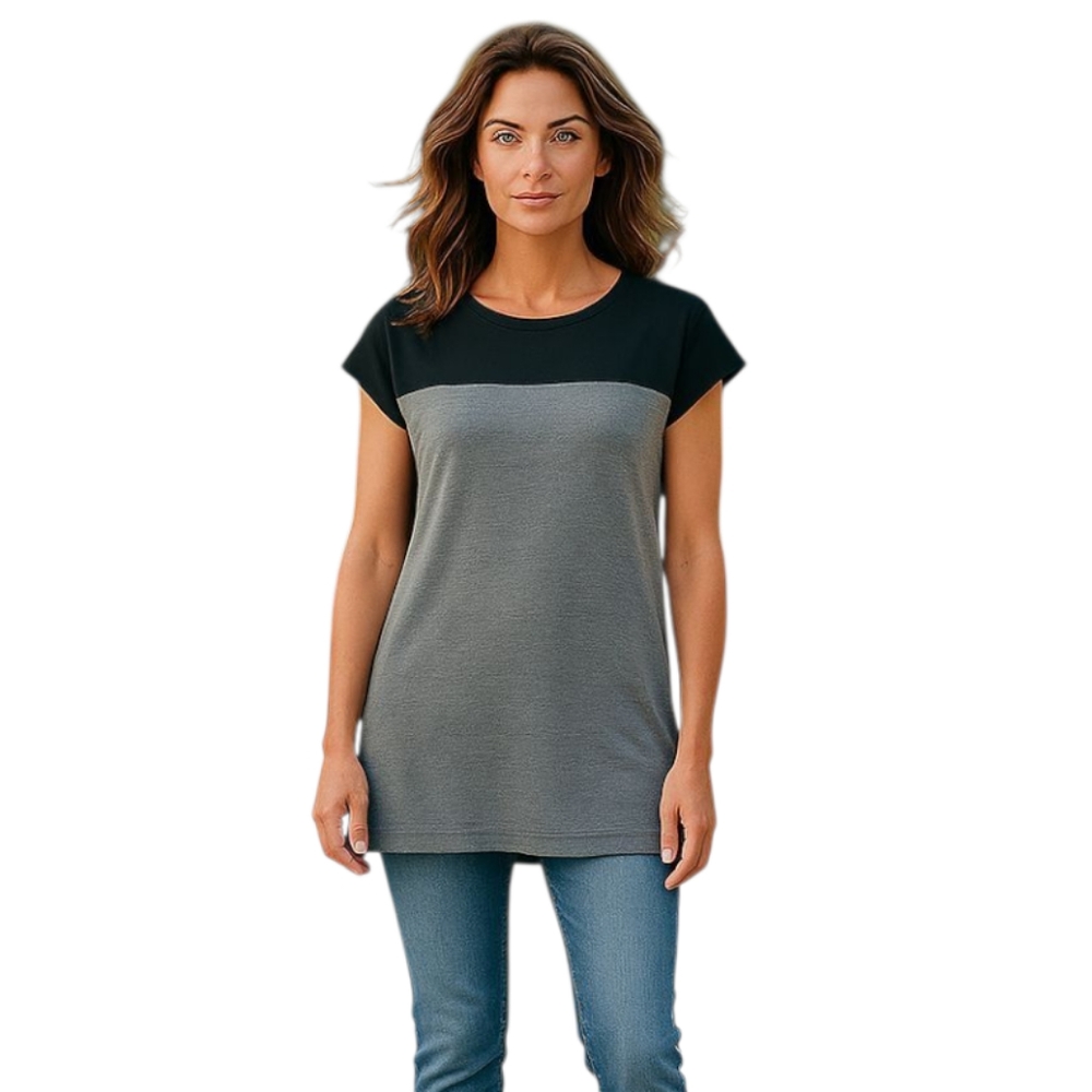 Lole Black and Gray Top SMALL SLIT ON The Sides P2p 23 L 30 (MEN'S ) Left Pocket